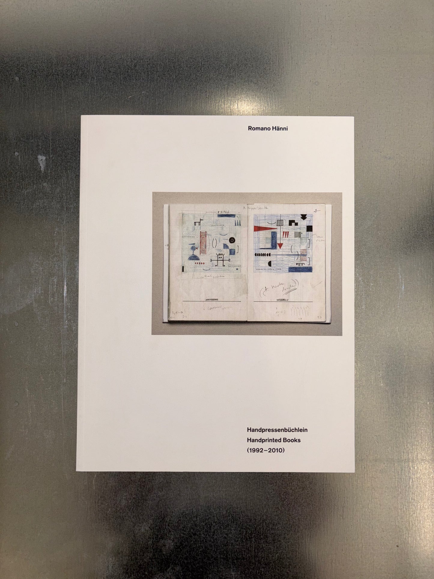 Romano Hänni – Handprinted Books