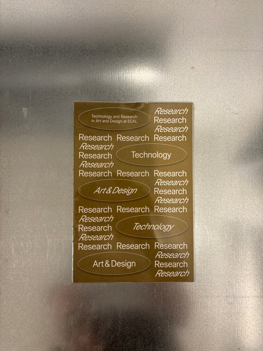 Technology and Research in Art and Design at ECAL