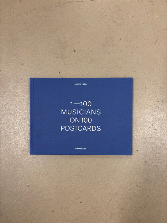1–100 MUSICIANS ON 100 POSTCARDS