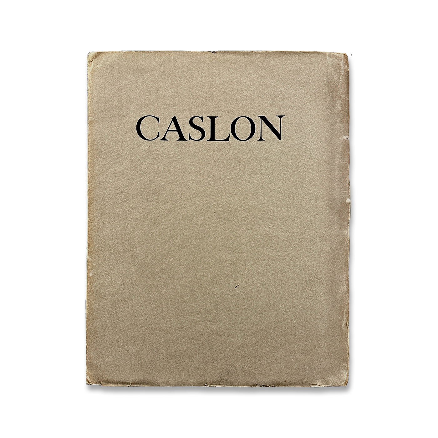 Caslon Old Face Type Specimen 1924